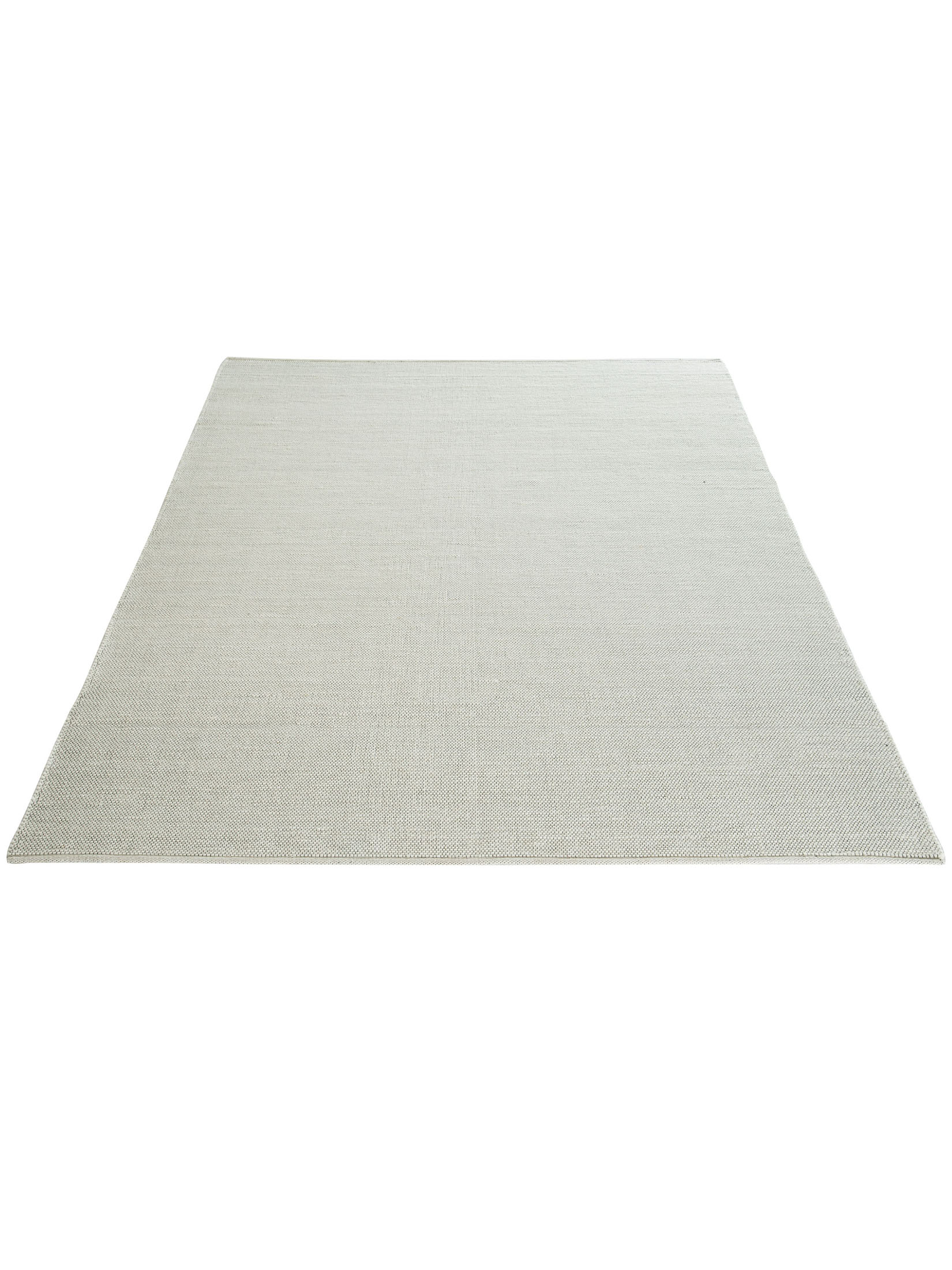 Hörneberg Woll-Teppich, Weiss