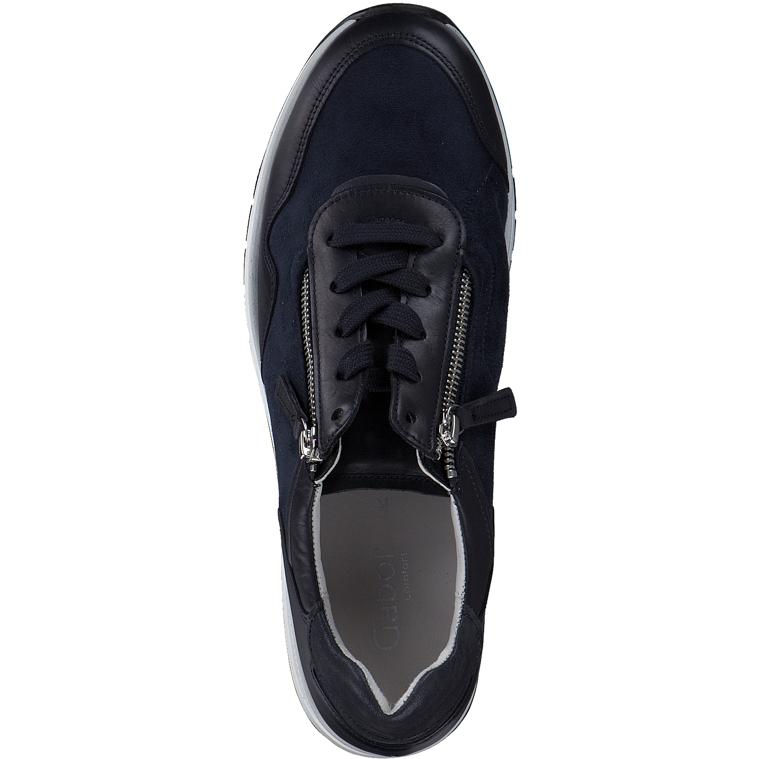 Gabor Comfort 46.308, Schnürschuhe, Damen, Blau