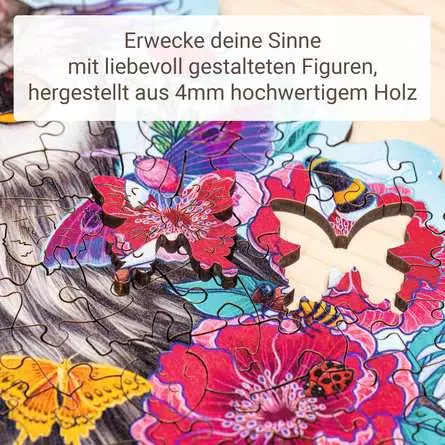 Puzzle 150 Teile - Geheimnisvolle Eule