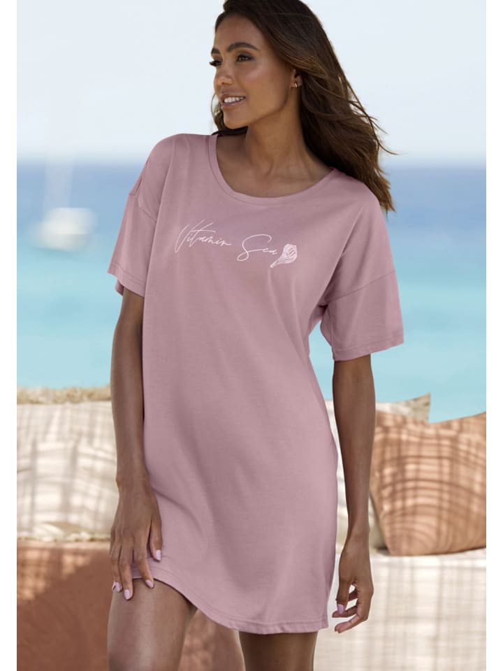 VIVANCE DREAMS Sleepshirt in mauve günstig kaufen 32/34