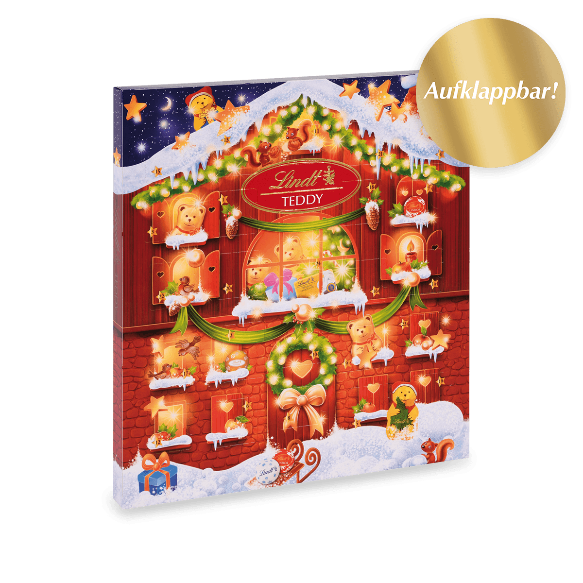 Kleiner TEDDY Adventskalender, 128g