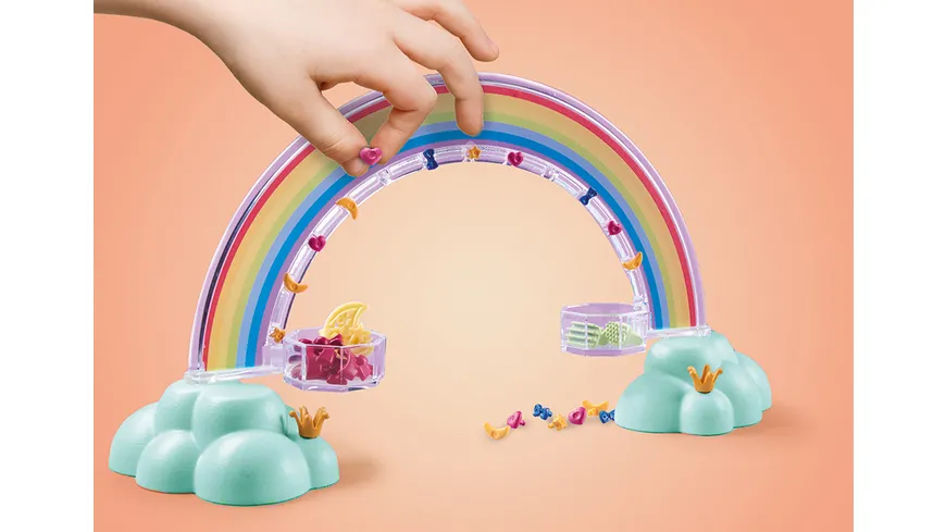 PLAYMOBIL 71361 - Princess Magic - Himmlischer Pegasus mit Regenbogen