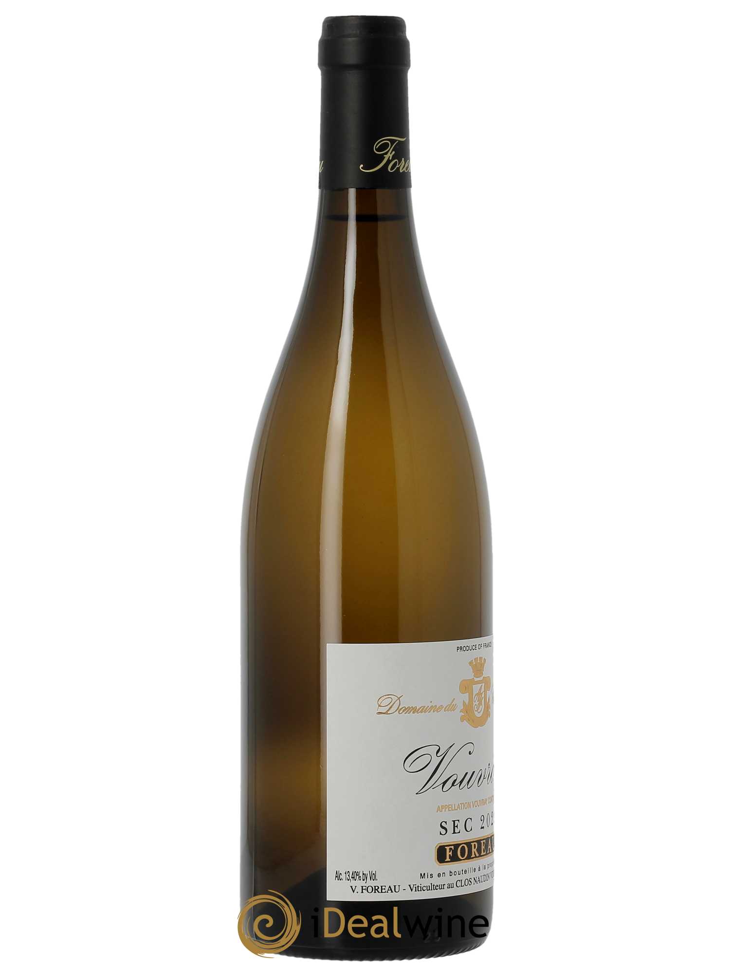 Vouvray Sec Clos Naudin - Philippe Foreau  2022 - Lot de 1 Bouteille
