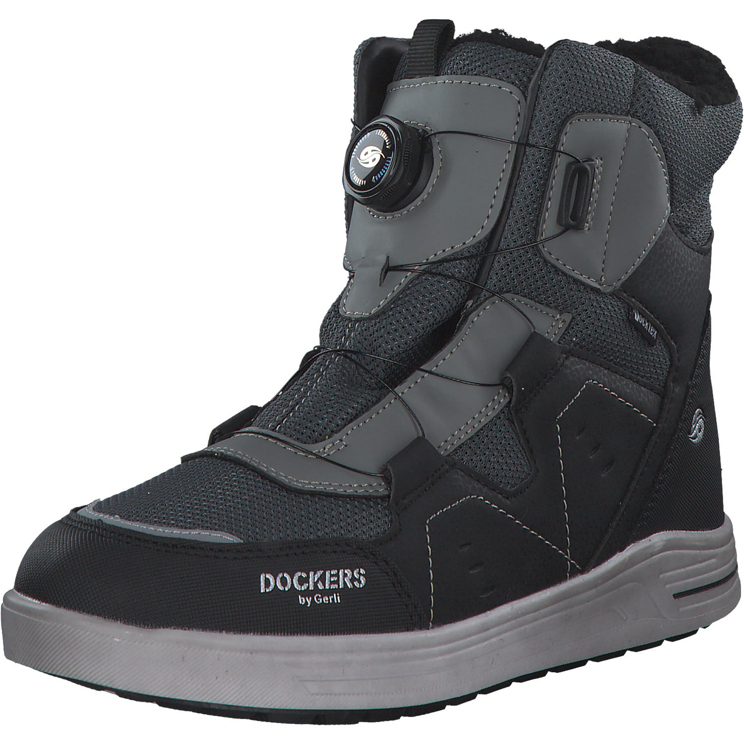Dockers 45RO710, Sneakers High, Herren, Schwarz
