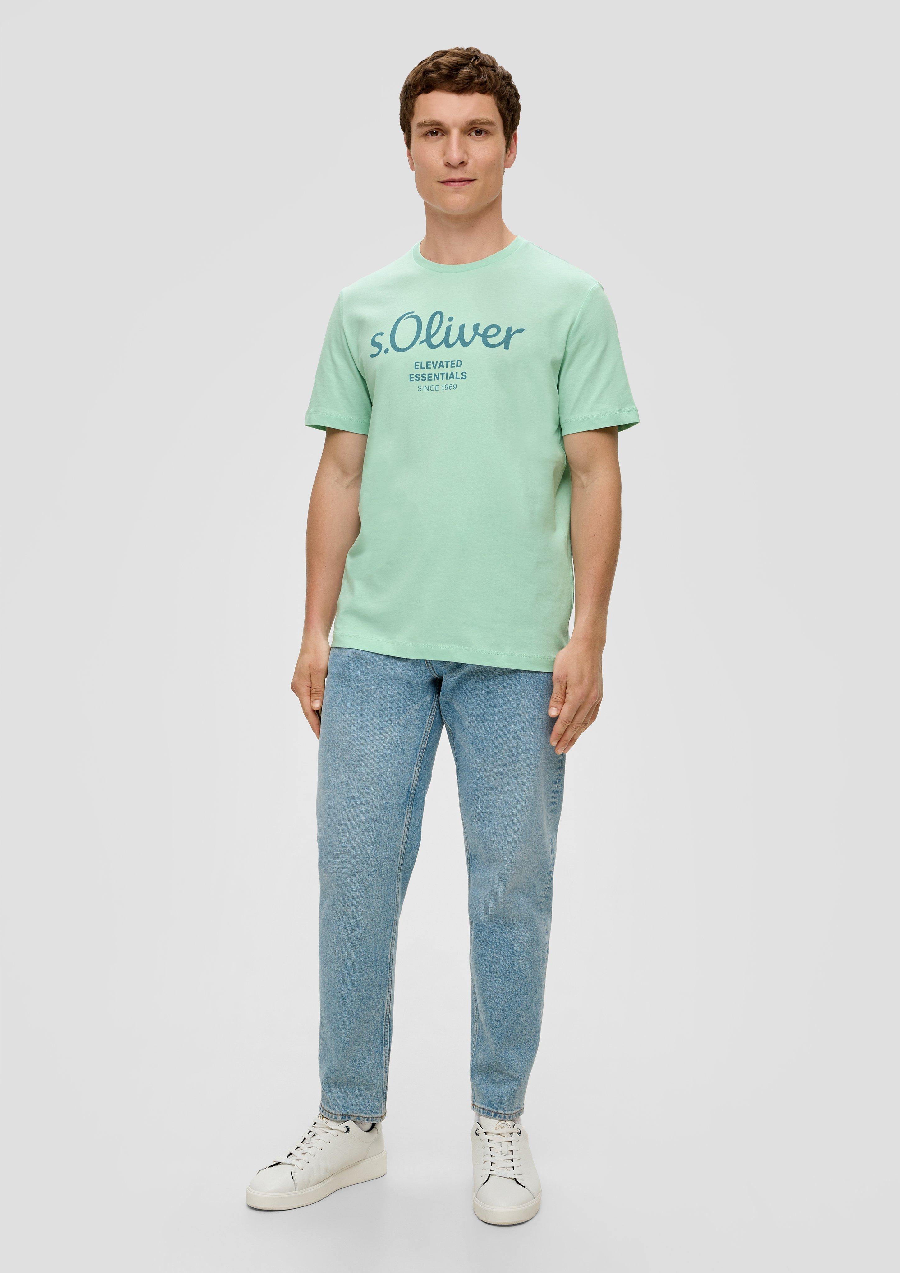 T-Shirt mit Frontprint  2141458-65D1