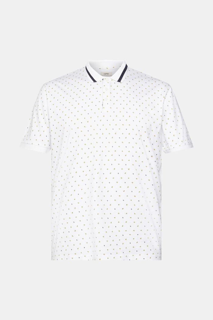 Poloshirt mit Allover-Muster