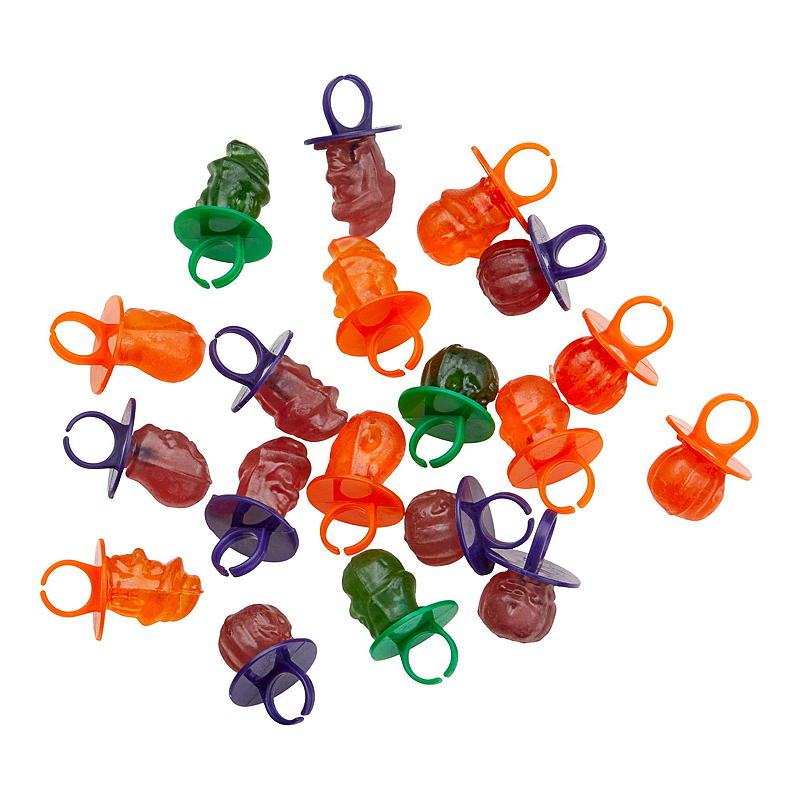 KnallGodt Halloween ring M/kjærlighet 24 stk 240 g