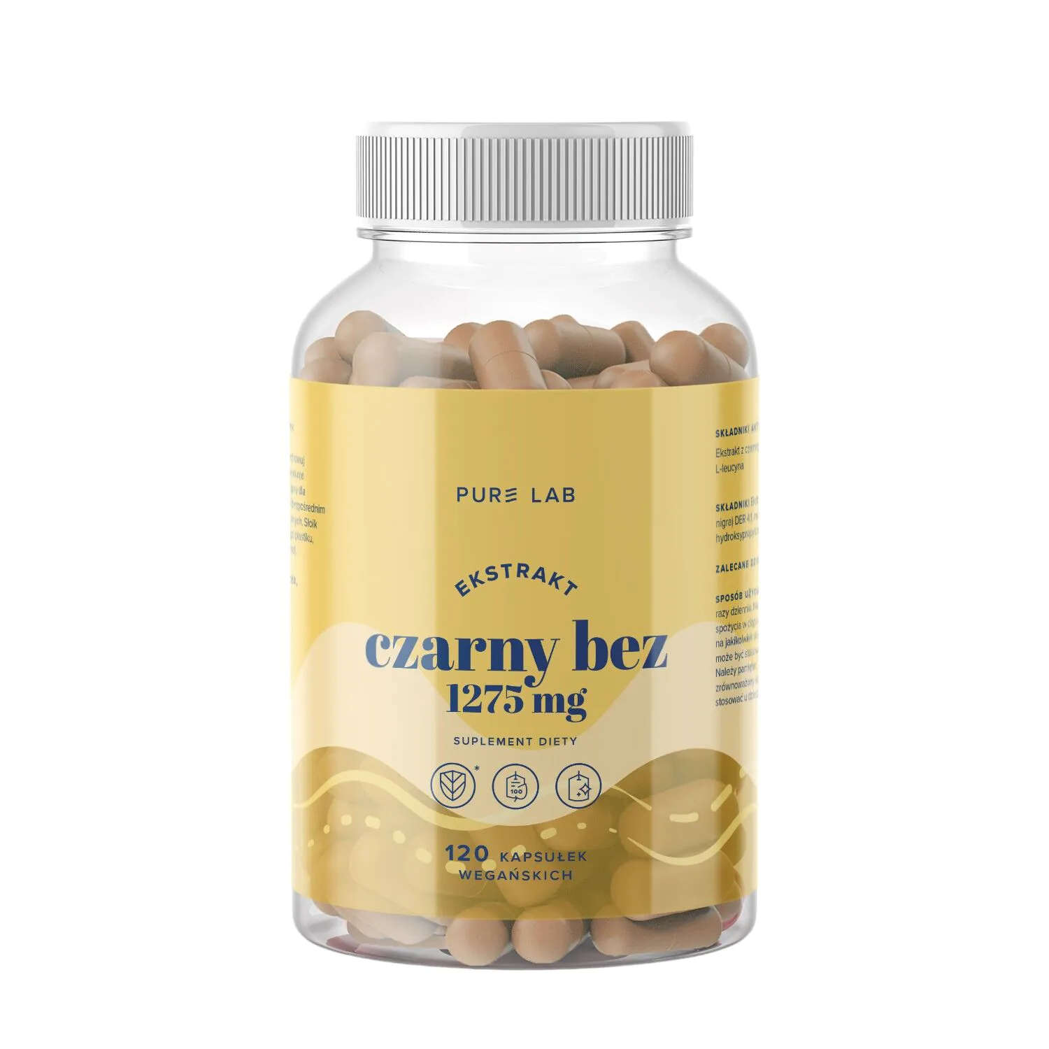 Pure Lab ekstrakt zove 1275 mg kapsule