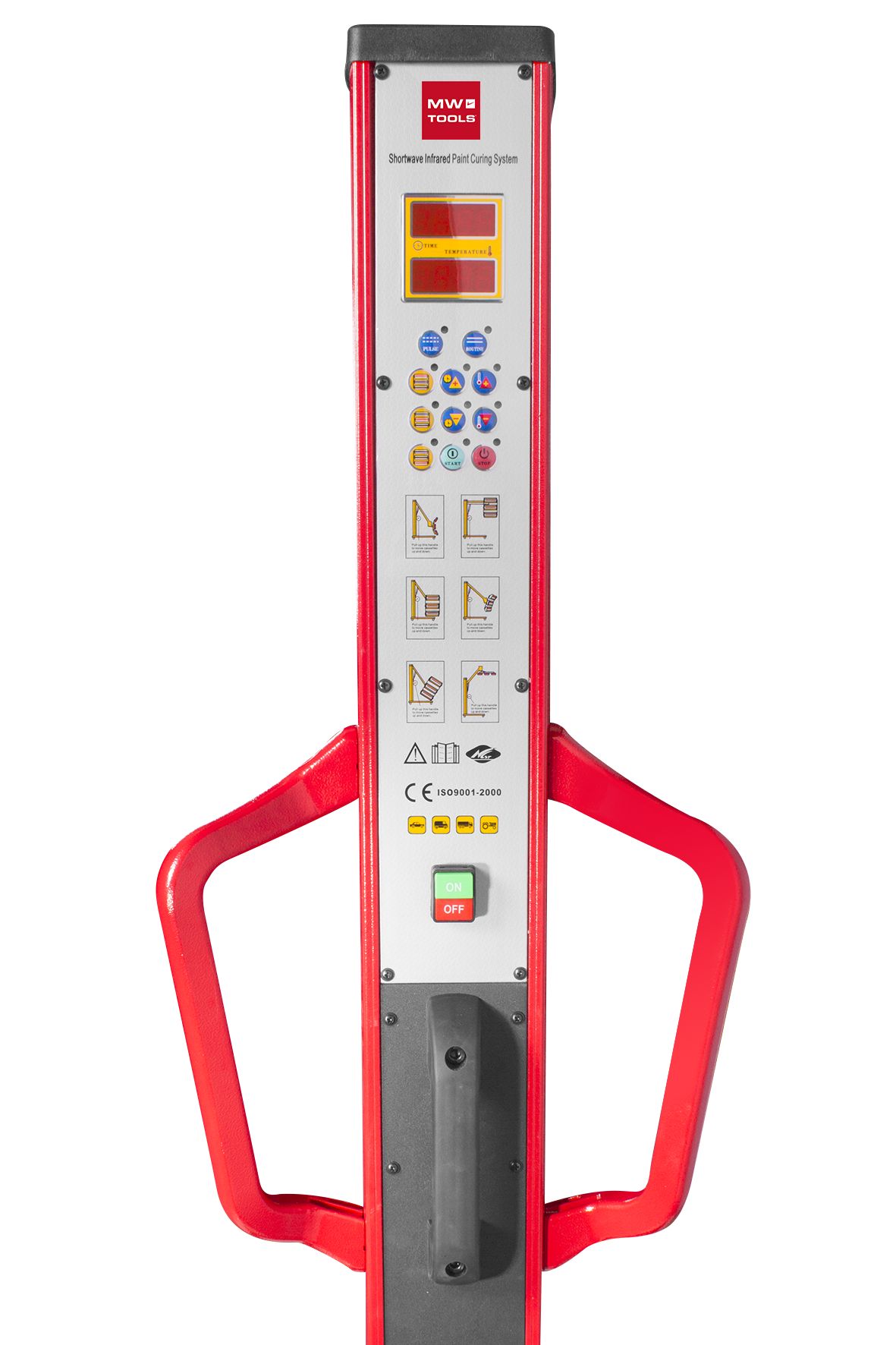 Metal Works 829000302 LD3P Mobiler Infrarot-Farbtrockner 3300W 3 Heizelemente
