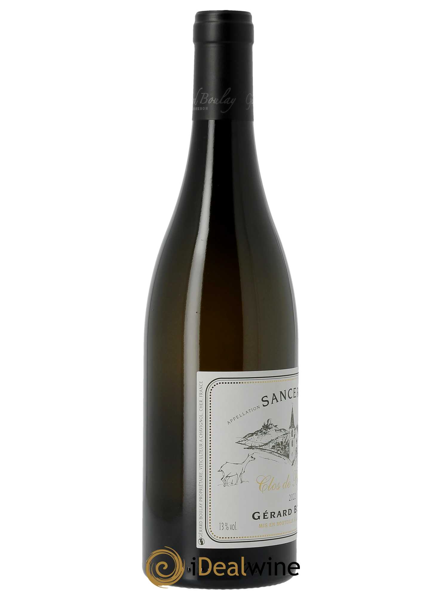 Sancerre Clos de Beaujeu Gérard Boulay  2022 - Lot de 1 Bouteille