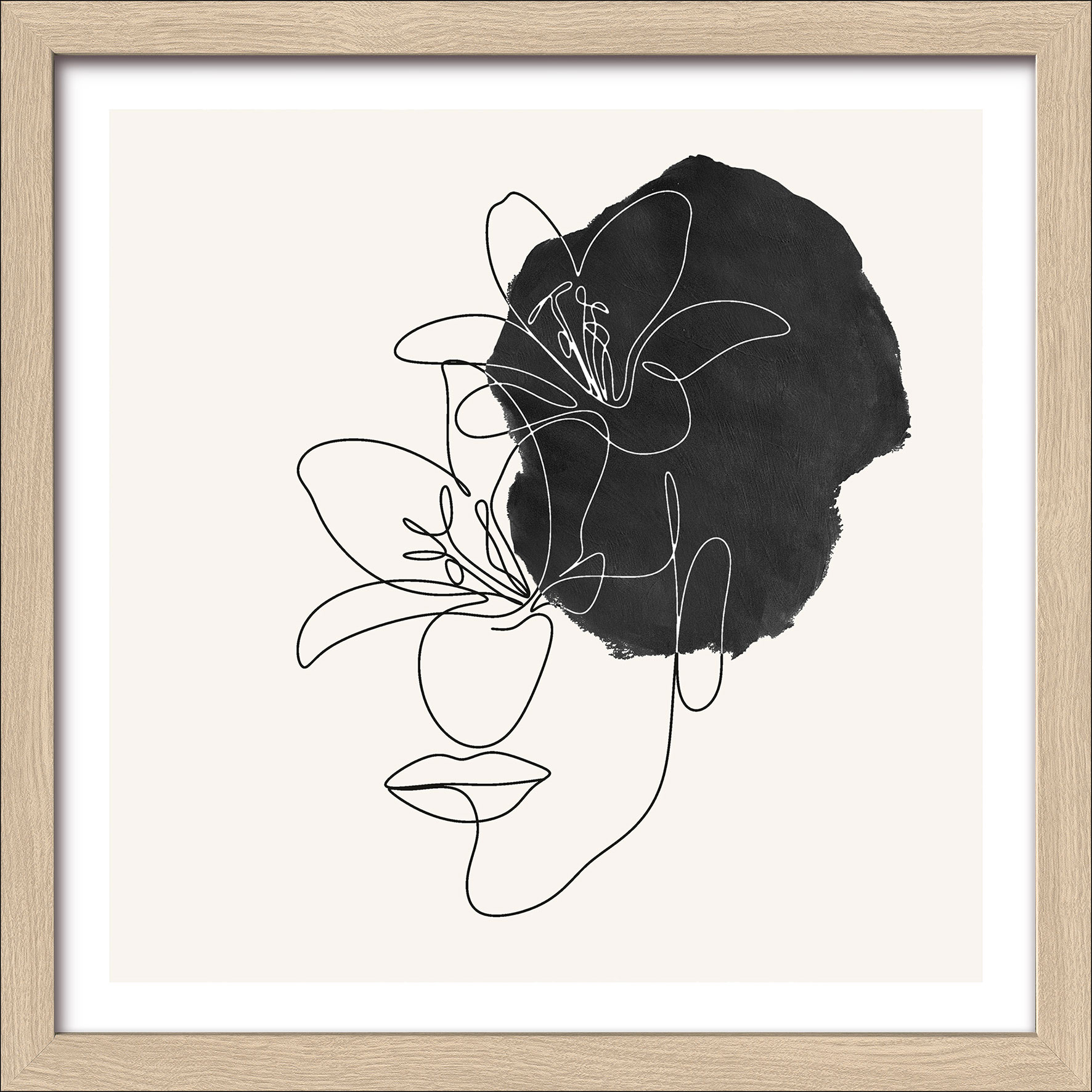 Pro ArtKunstdruck gerahmt 28x28cm