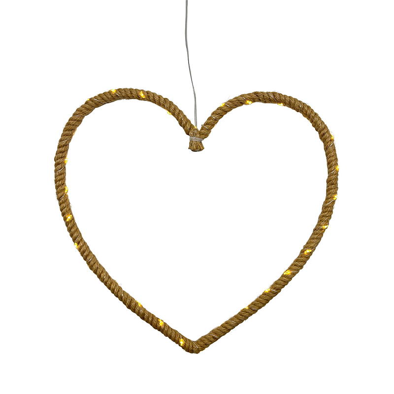 Home Vindusdekorasjon 30 cm, m/30 LED hamp
