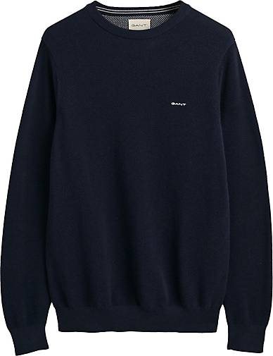 GANT Strickpullover COTTON PIQUE C-NECK