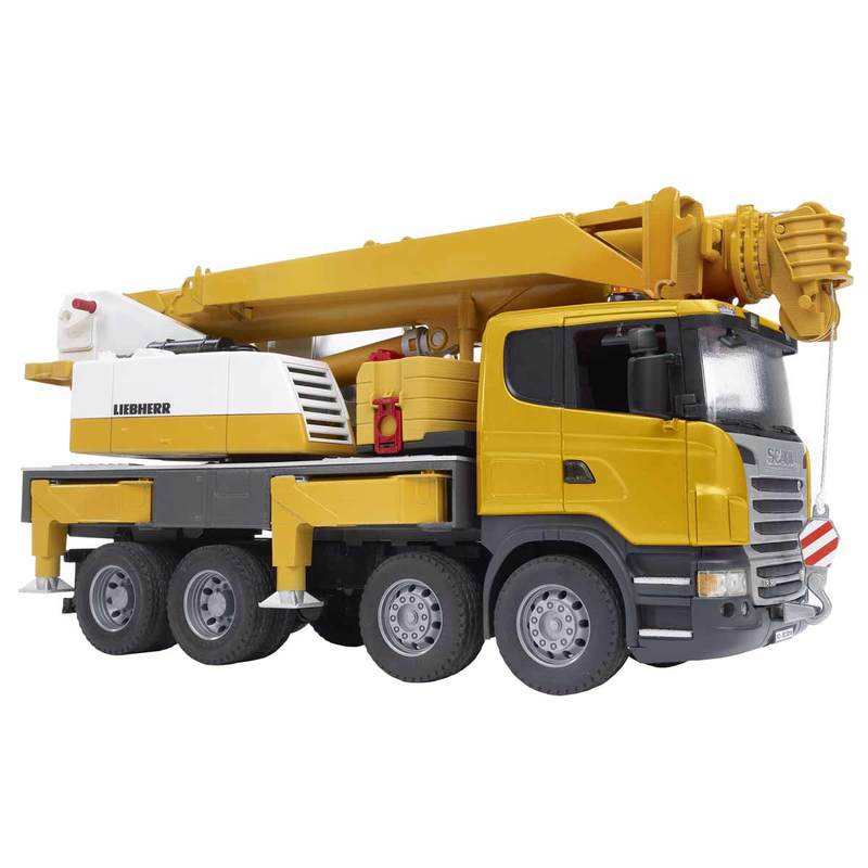 Camion grue de chantier Bruder