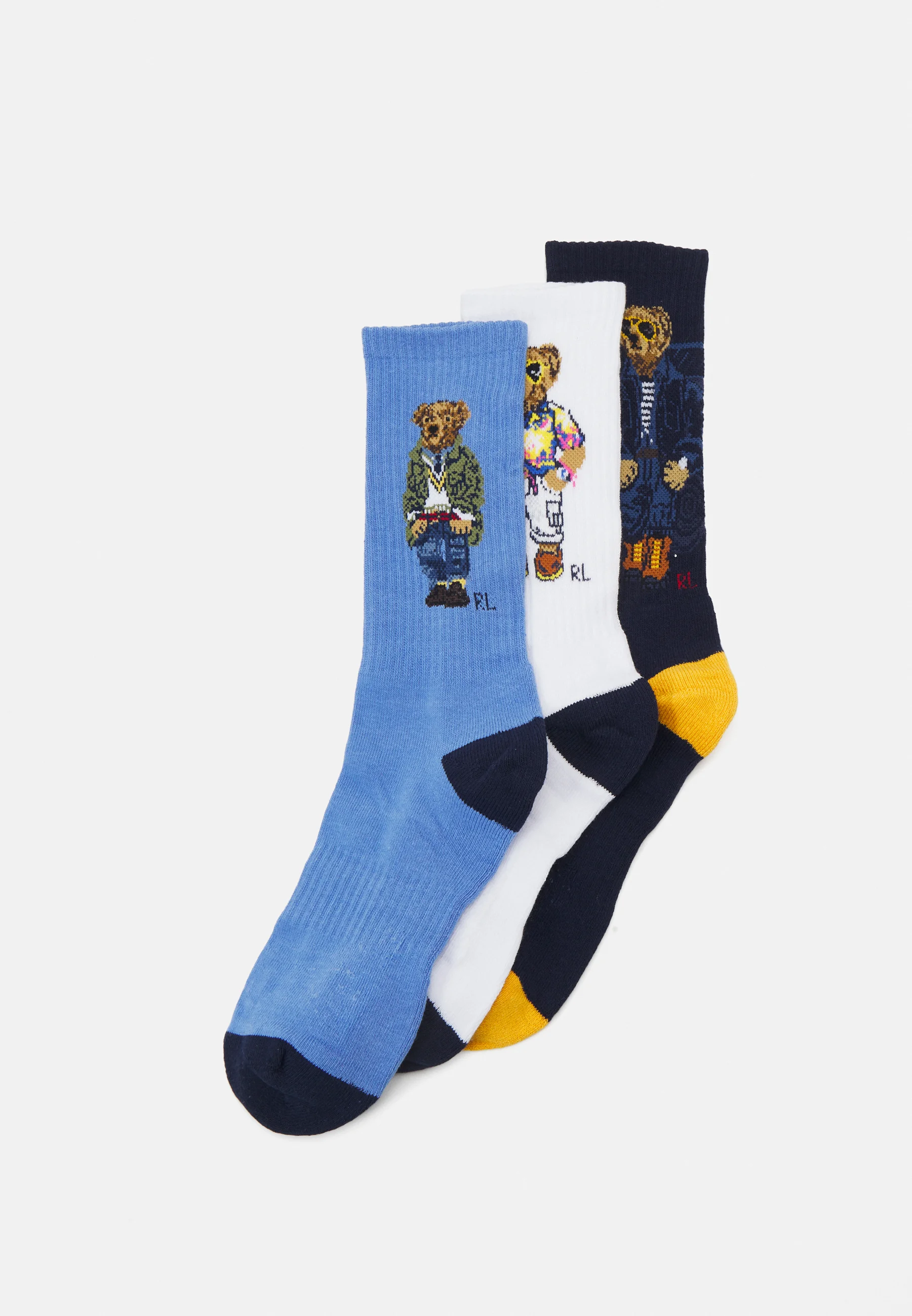 Calcetines unisex Polo Ralph Lauren GIFT BOXES (paquete de 3)