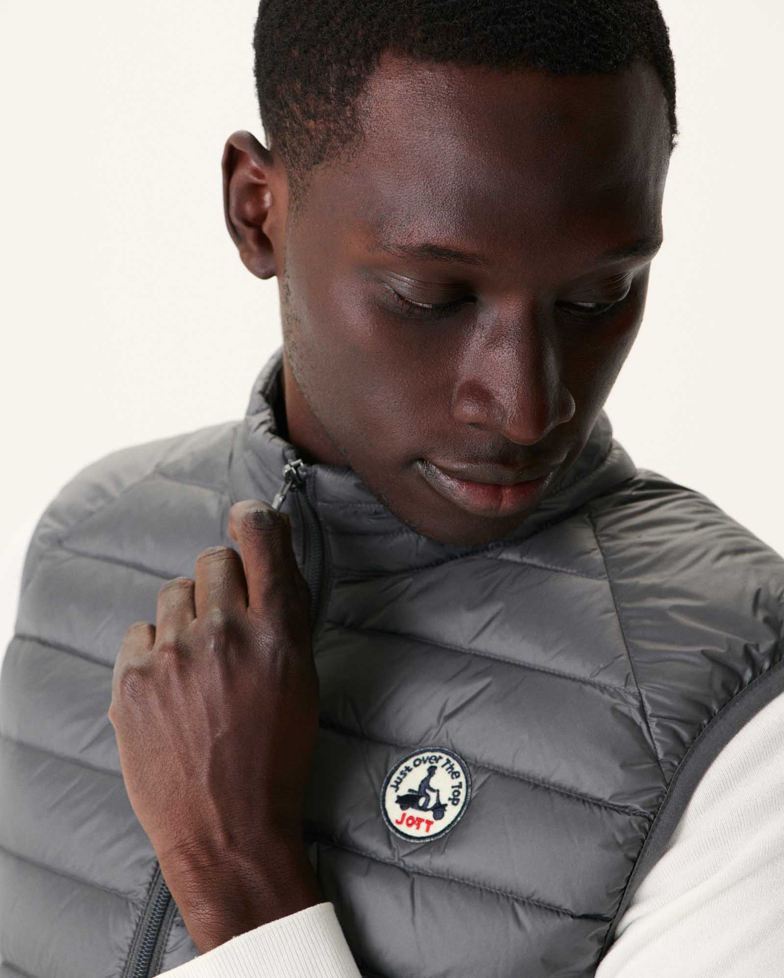 Doudoune sans manches Anthracite Tom