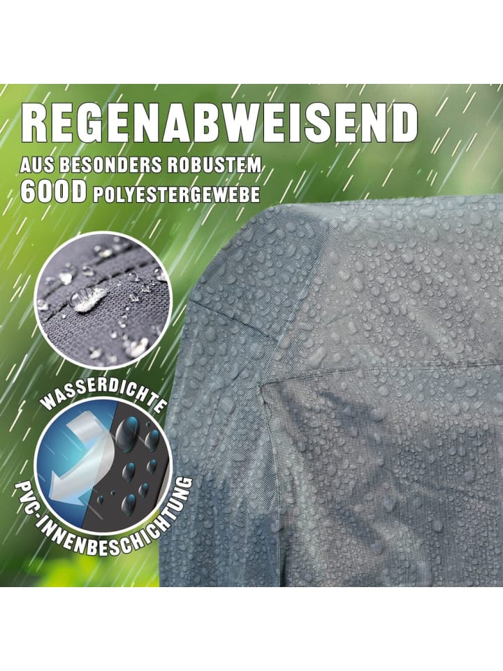 Landmann Wetterschutzhaube Premium - 55 x 117 x 90 cm - grau günstig kaufen onesize
