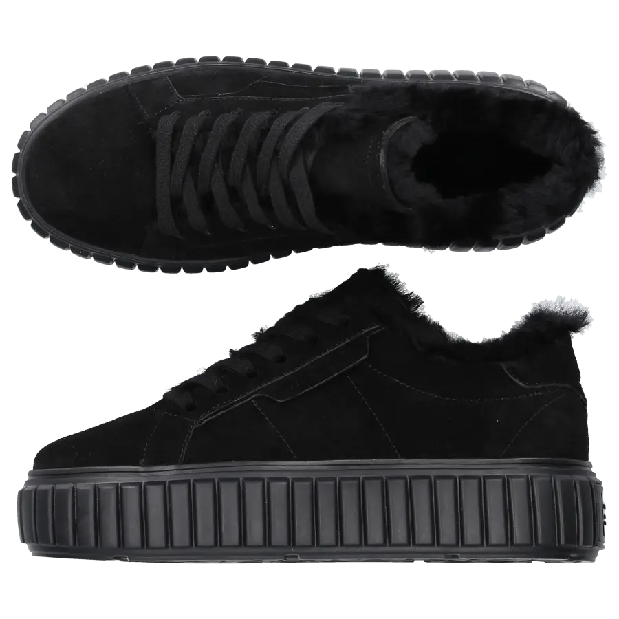 Kennel & Schmenger - Sneaker low ZAP Veloursleder - schwarz