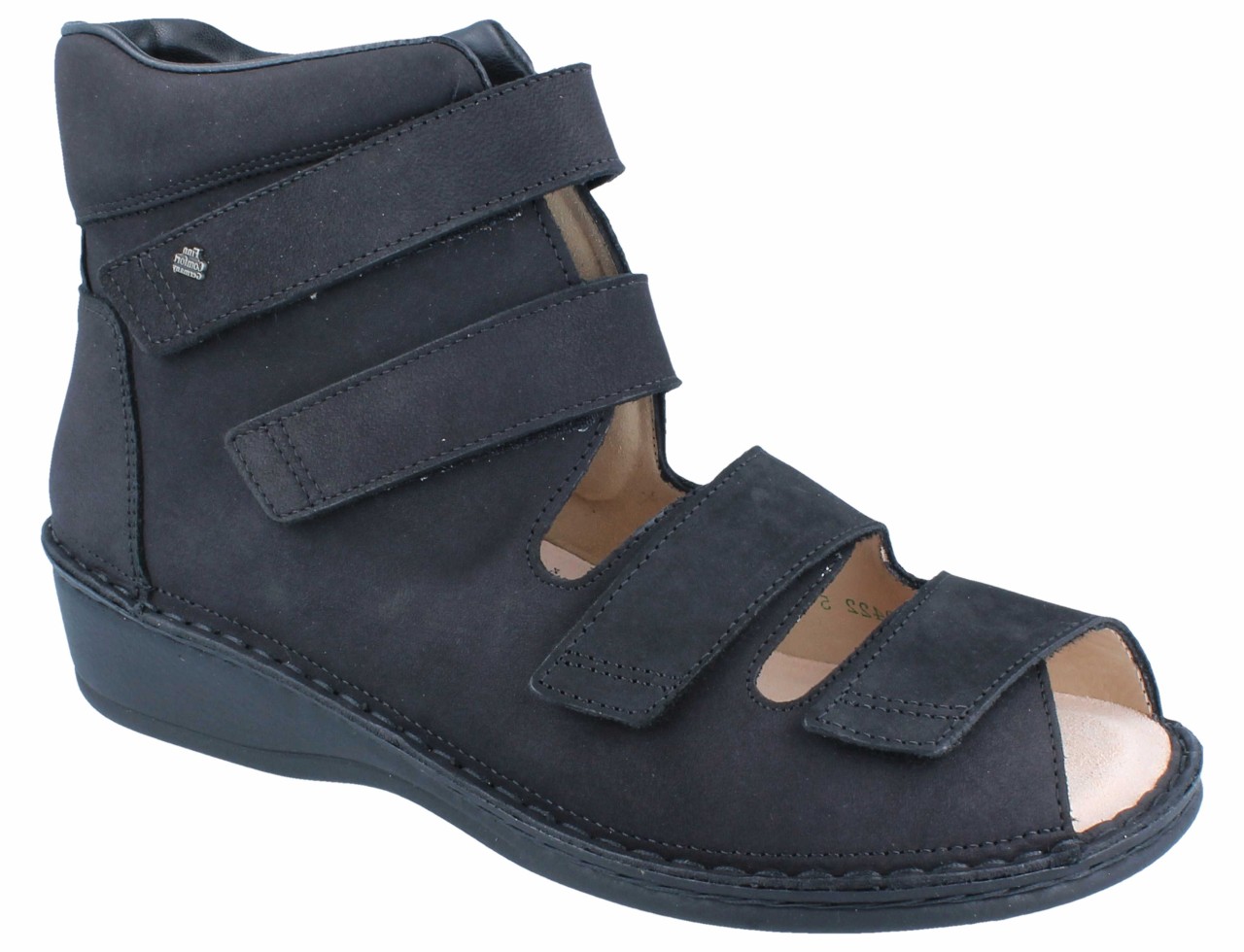 FINN COMFORT Freizeit Schnürer schwarz 96402 046099
