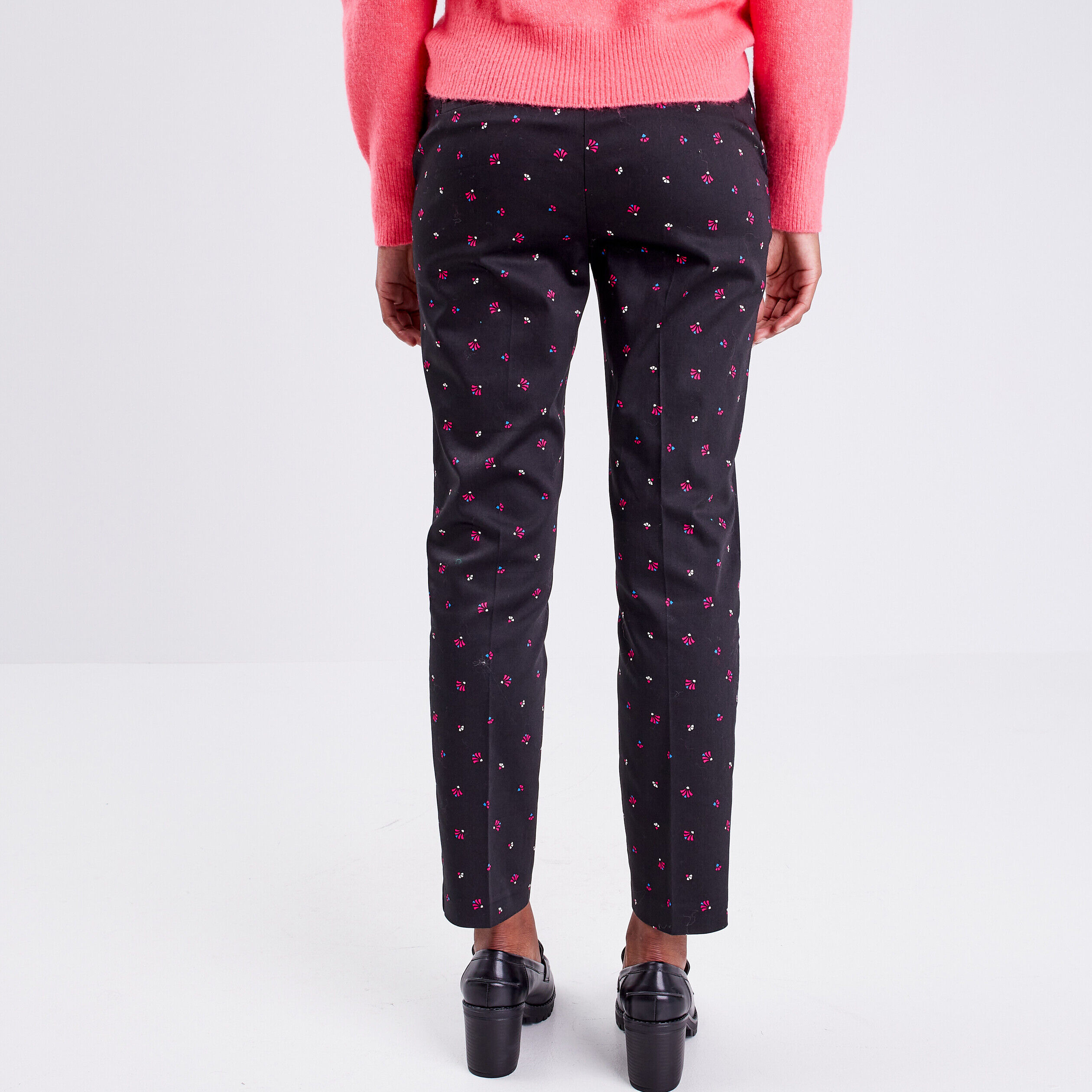 Pantalon city slim noir femme | Cache Cache