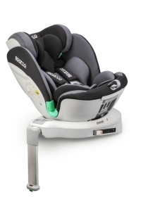 Kindersitz mit ISOFIX-Befestigungssystem Sparco, Gruppe 0/1/2/3, schwarz grau - ATU
