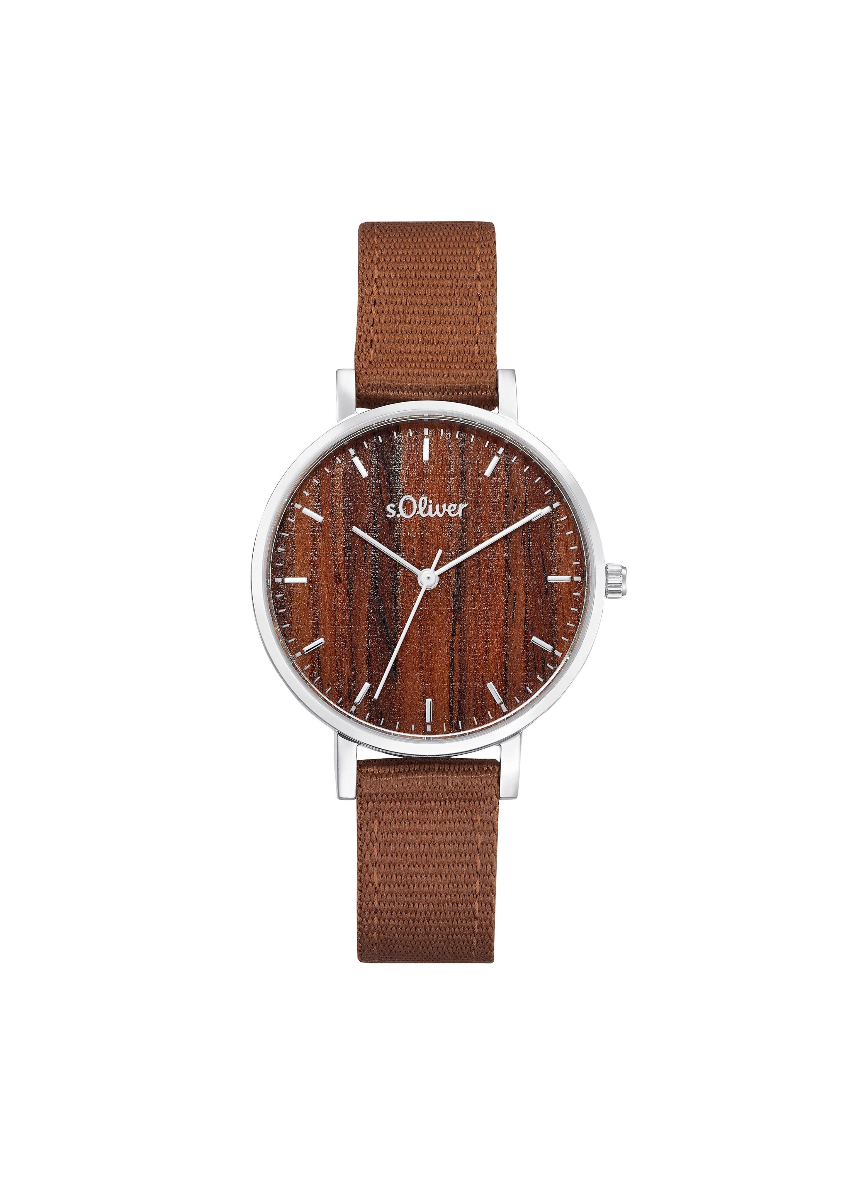 Armbanduhr in Holz-Optik  6007227-92B0