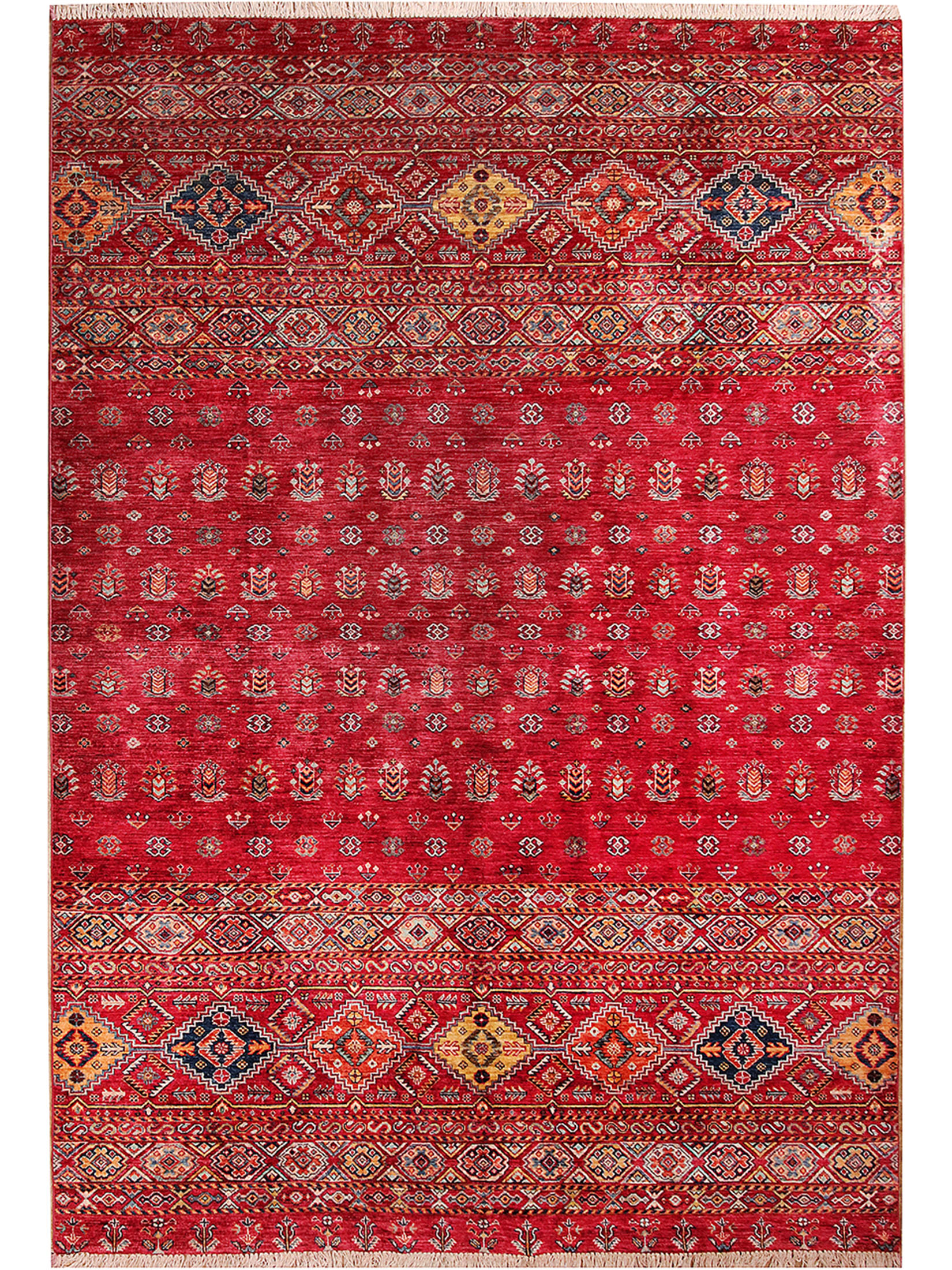 Chobi Schal ca. 204 x 299 cm, Unikat / Einzelstück
