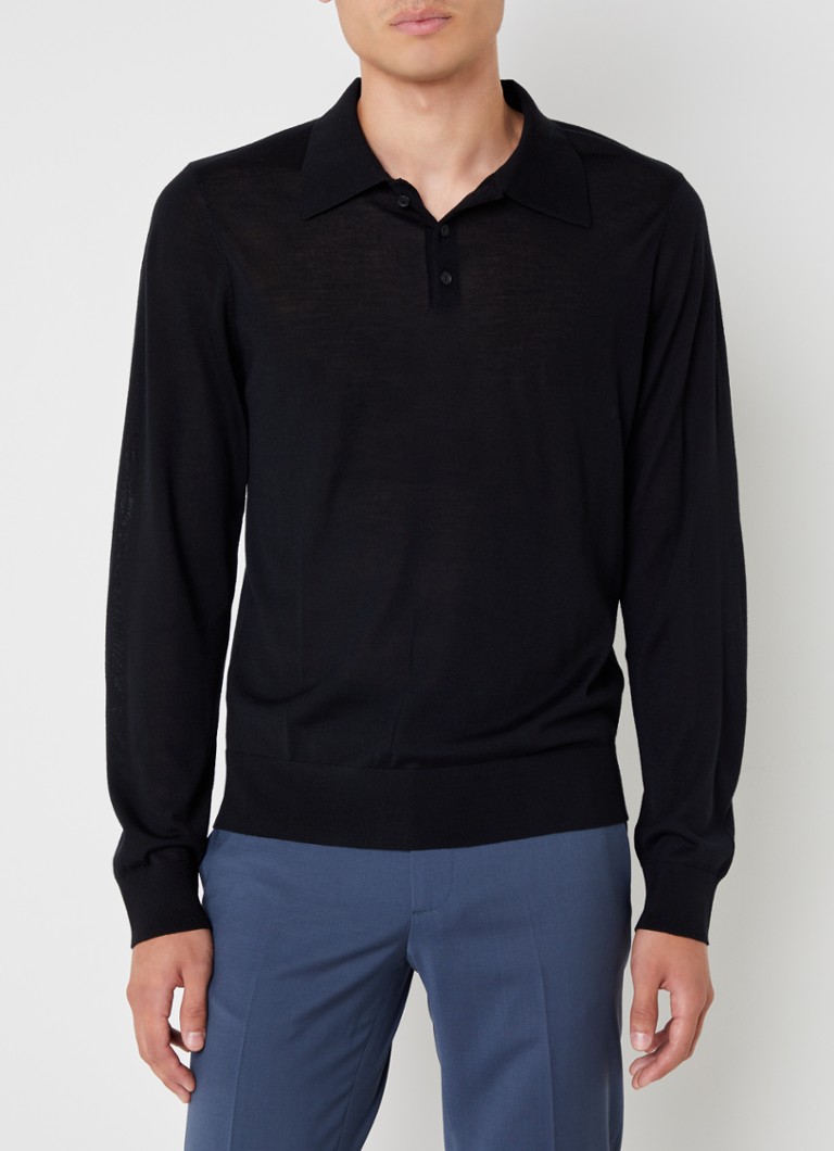 Camisa polo Sandro de lã fina