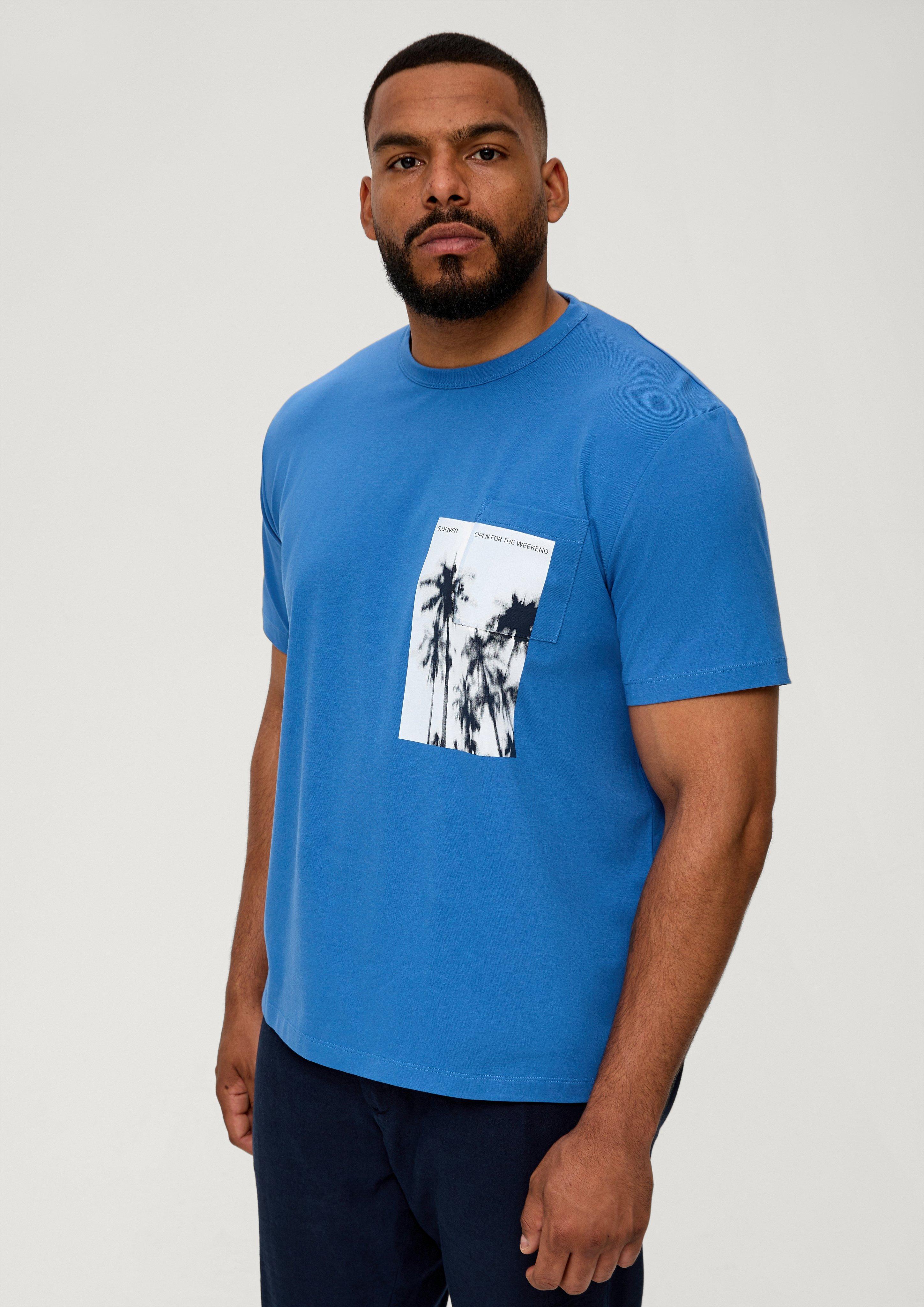 T-Shirt aus Baumwollstretch  2135628-54D1
