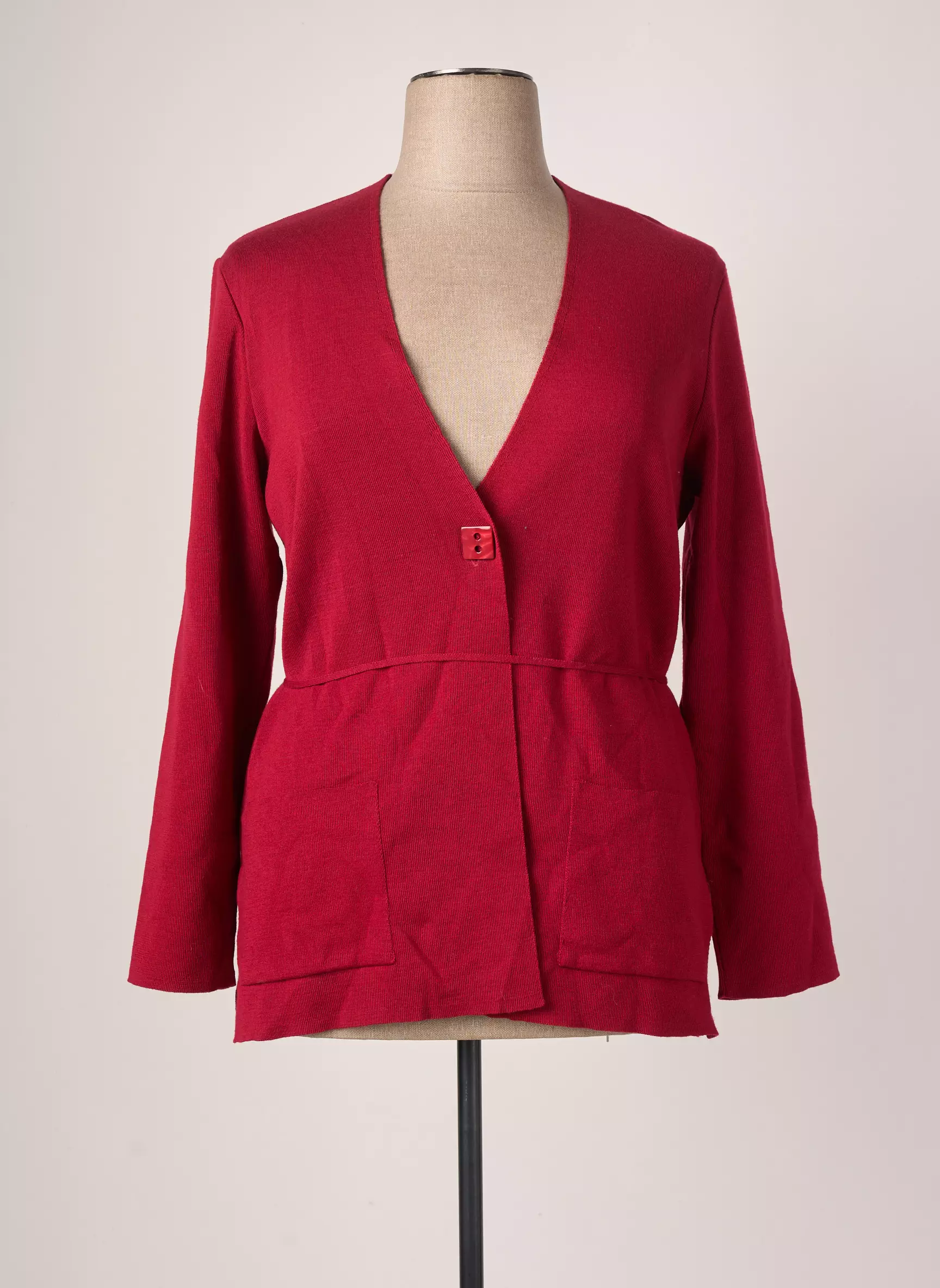 Royal Mer Bretagne Cardigans Femme couleur rouge