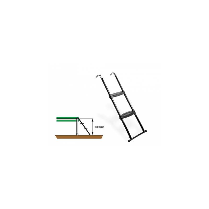 Échelle pour trampoline avec une hauteur de cadre 80-95cm