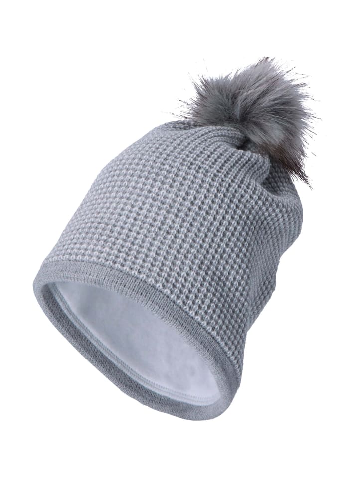 Sterntaler Bommelmütze Glitzereffekt in silber mel. günstig kaufen