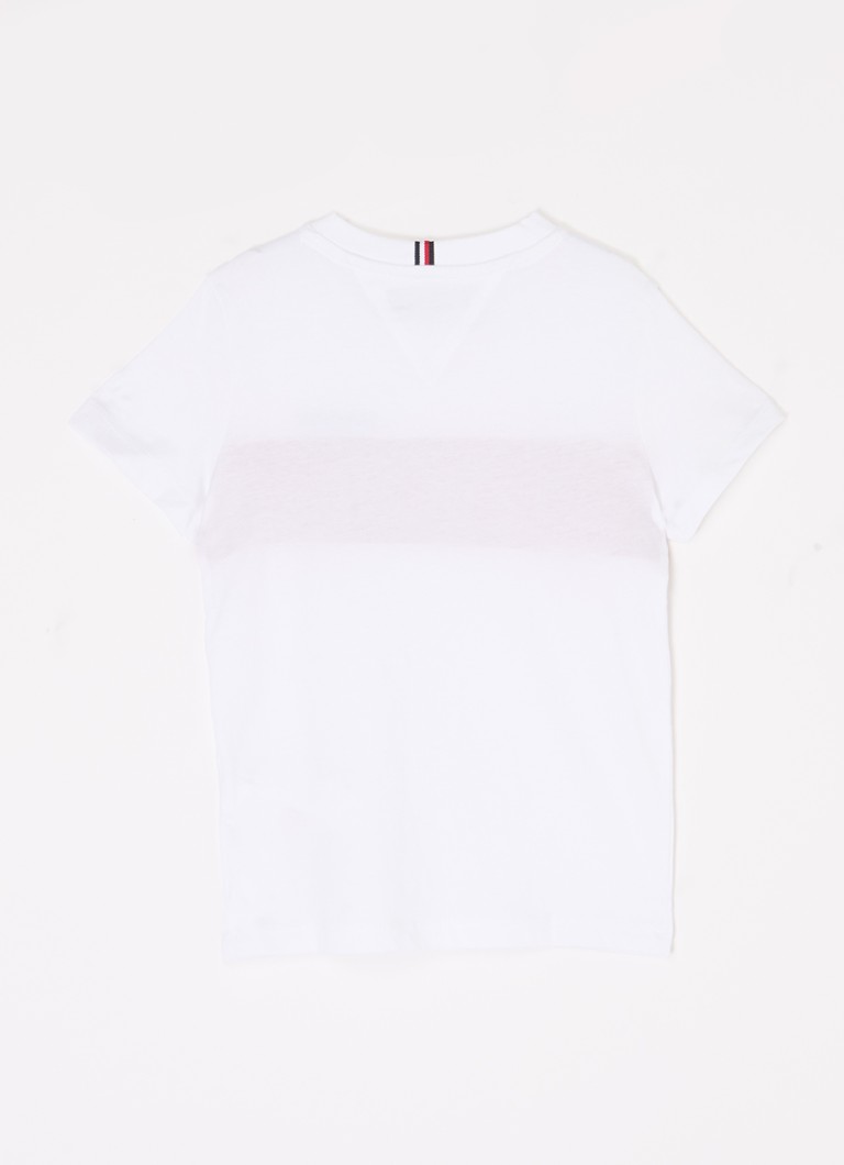 Tricou Tommy Hilfiger cu logo brodat