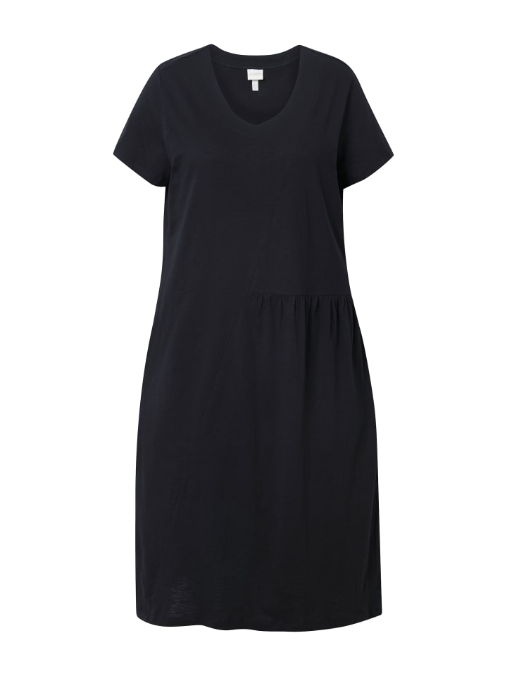Ulla Popken Midikleid in schwarz günstig kaufen