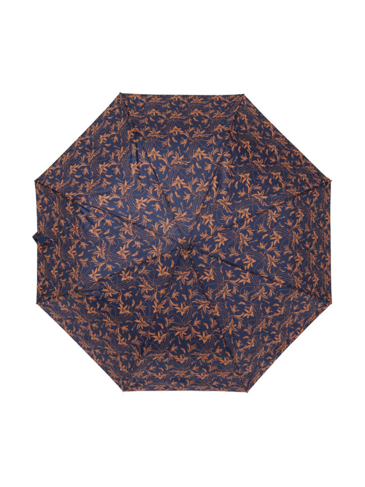 COFI 1453 Teleskop-Taschenschirm mit Schutzhülle Schutz bei Wind und Regen in Braun günstig kaufen onesize