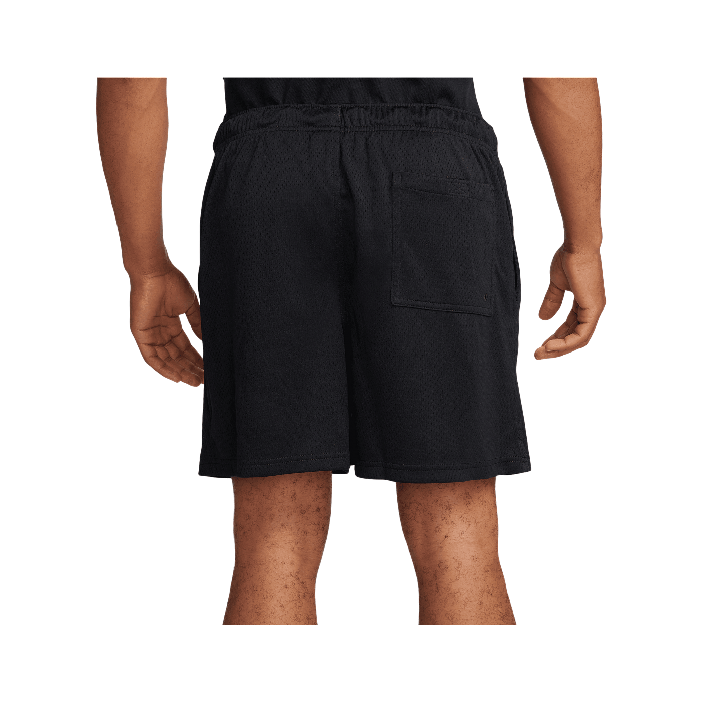 Nike Club Mesh Flow Short Schwarz Weiss F010