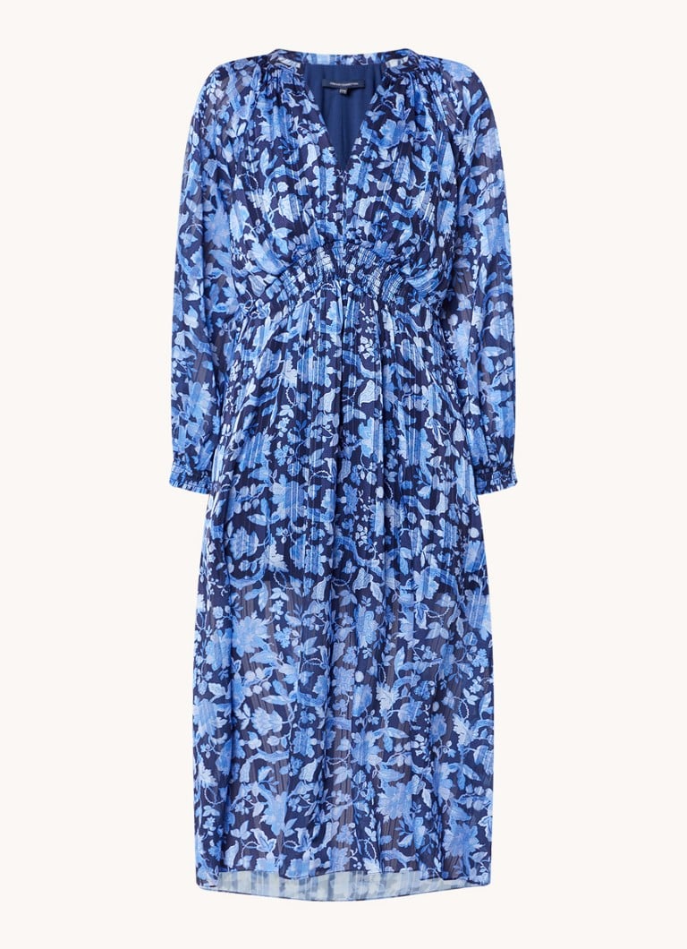 Vestido túnica midi con estampado floral Cynthia de French Connection