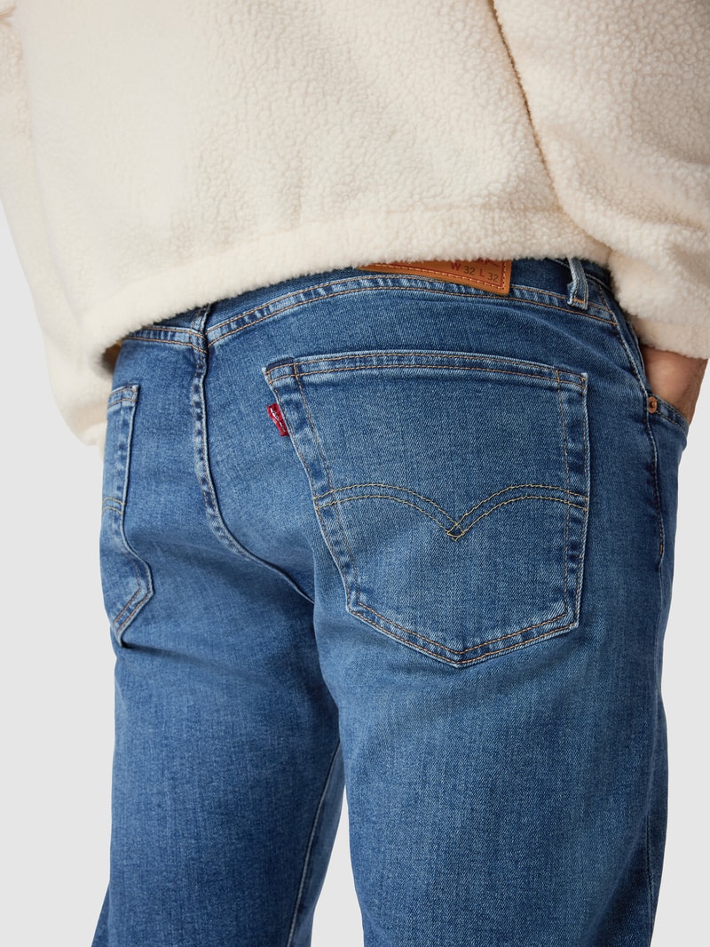Straight Fit Jeans im 5-Pocket-Design Modell '501' in jeans