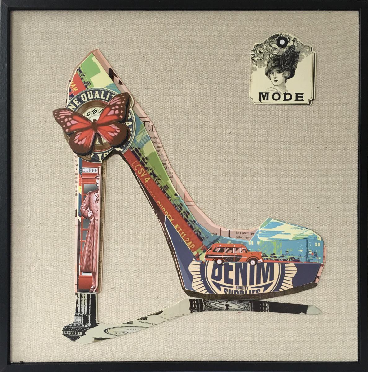 Kayoom Papier Wandbild High Heels I 42x42 FRE722