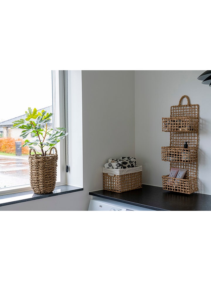 House Nordic Wandregal in Hellbraun - (B)25 x (H)70 x (T)15 cm günstig kaufen onesize