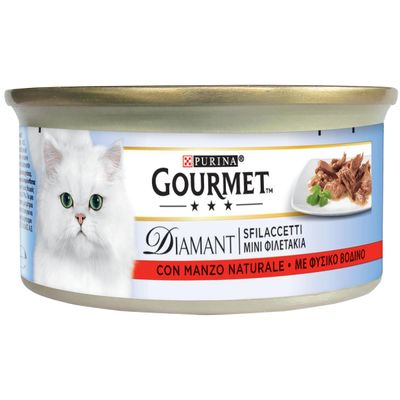 Gourmet Diamant 48 x 85 g Nassfutter für Katzen