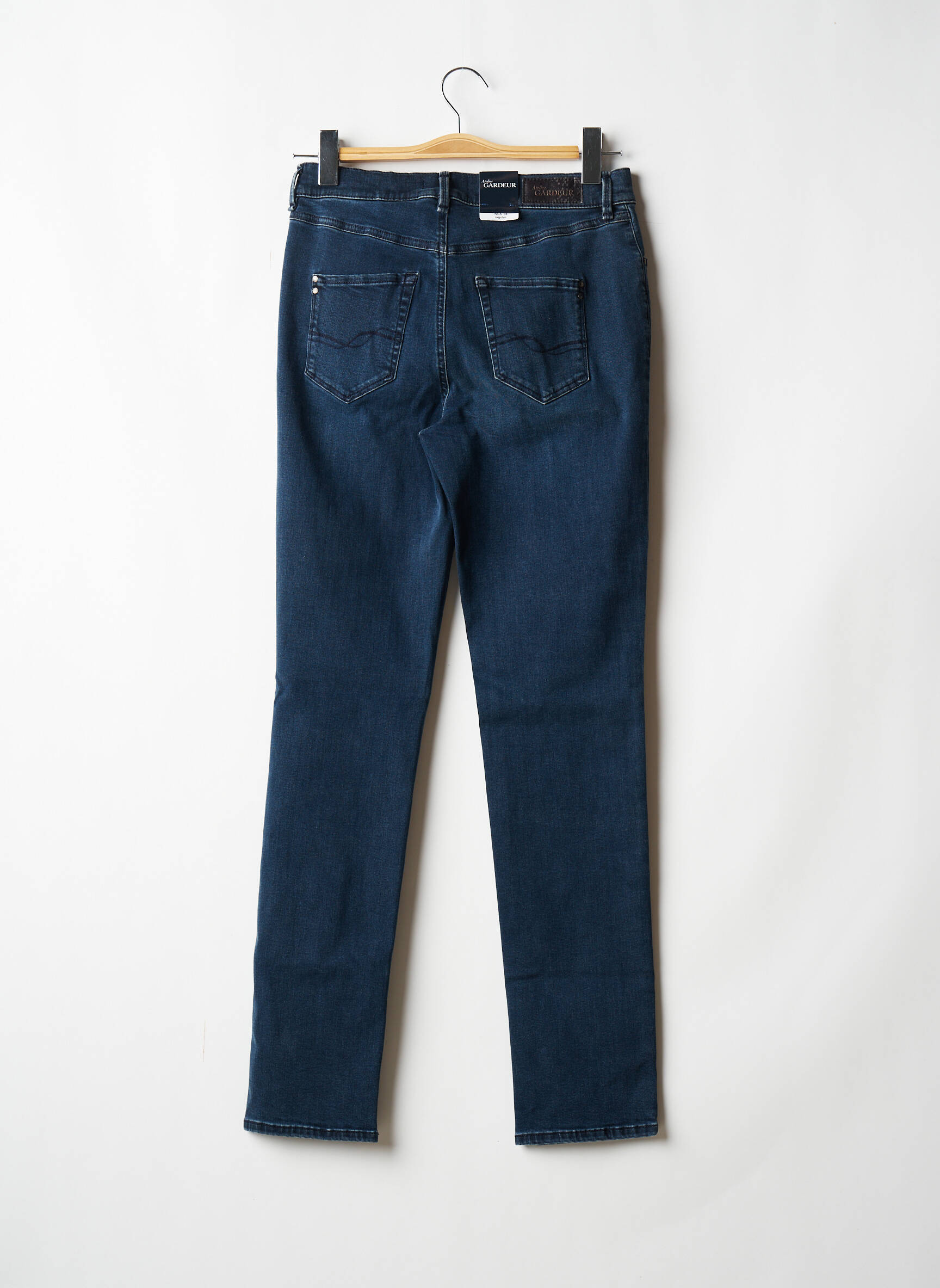 Atelier Gardeur Jeans Coupe Slim Femme couleur bleu