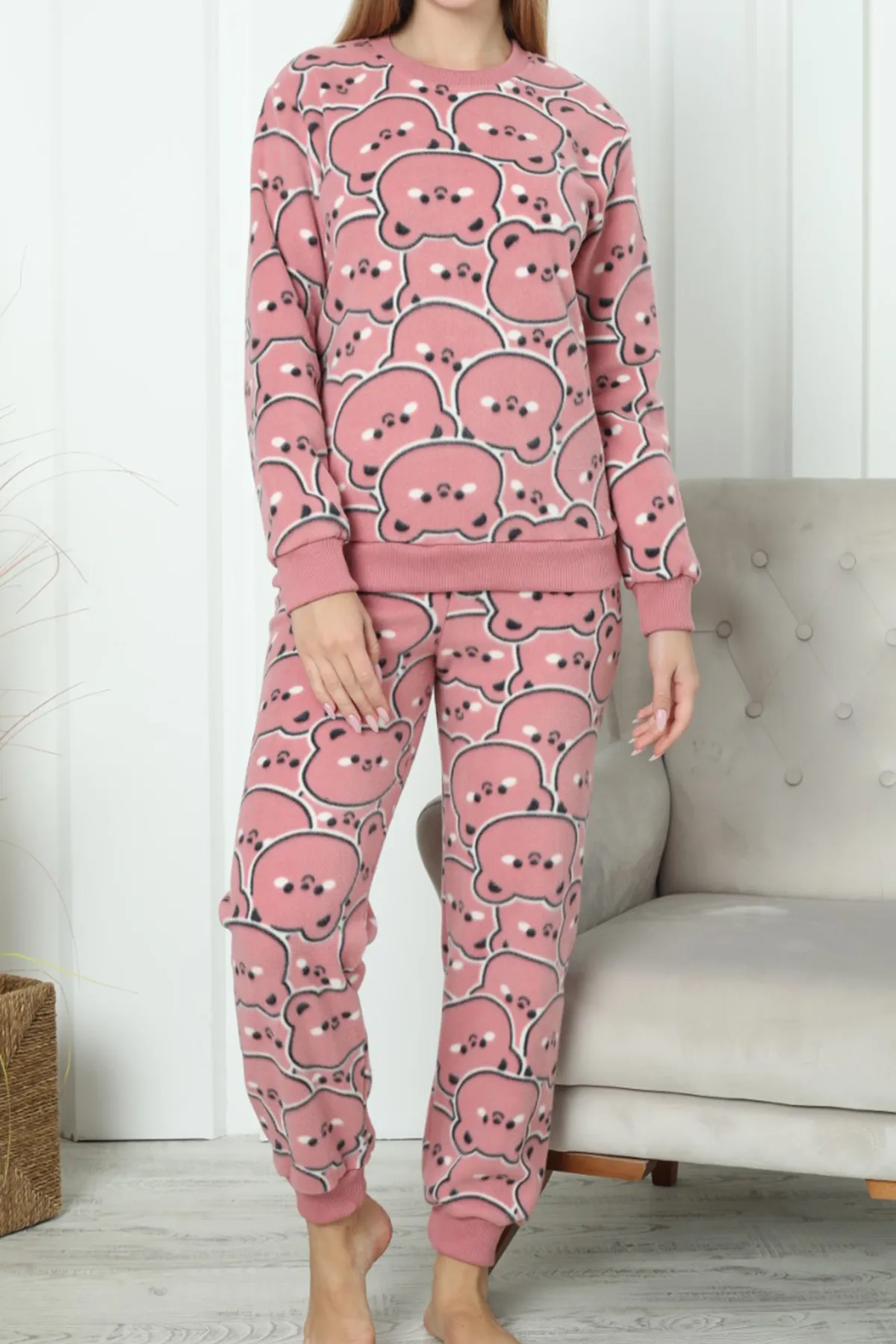 Nicoletta  Plüsch-Pyjama-Set für Damen Welsoft SOMON