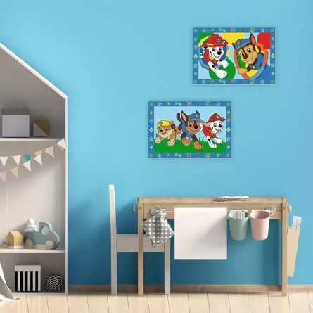 CreArt Paw Patrol - Malen nach Zahlen für Kinder ab 5 Jahren
