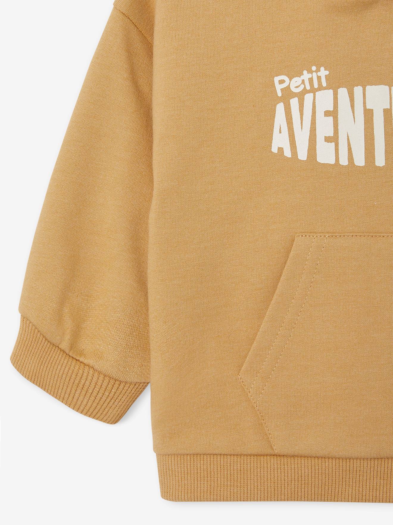 Vertbaudet Baby Kapuzensweatshirt - gelb