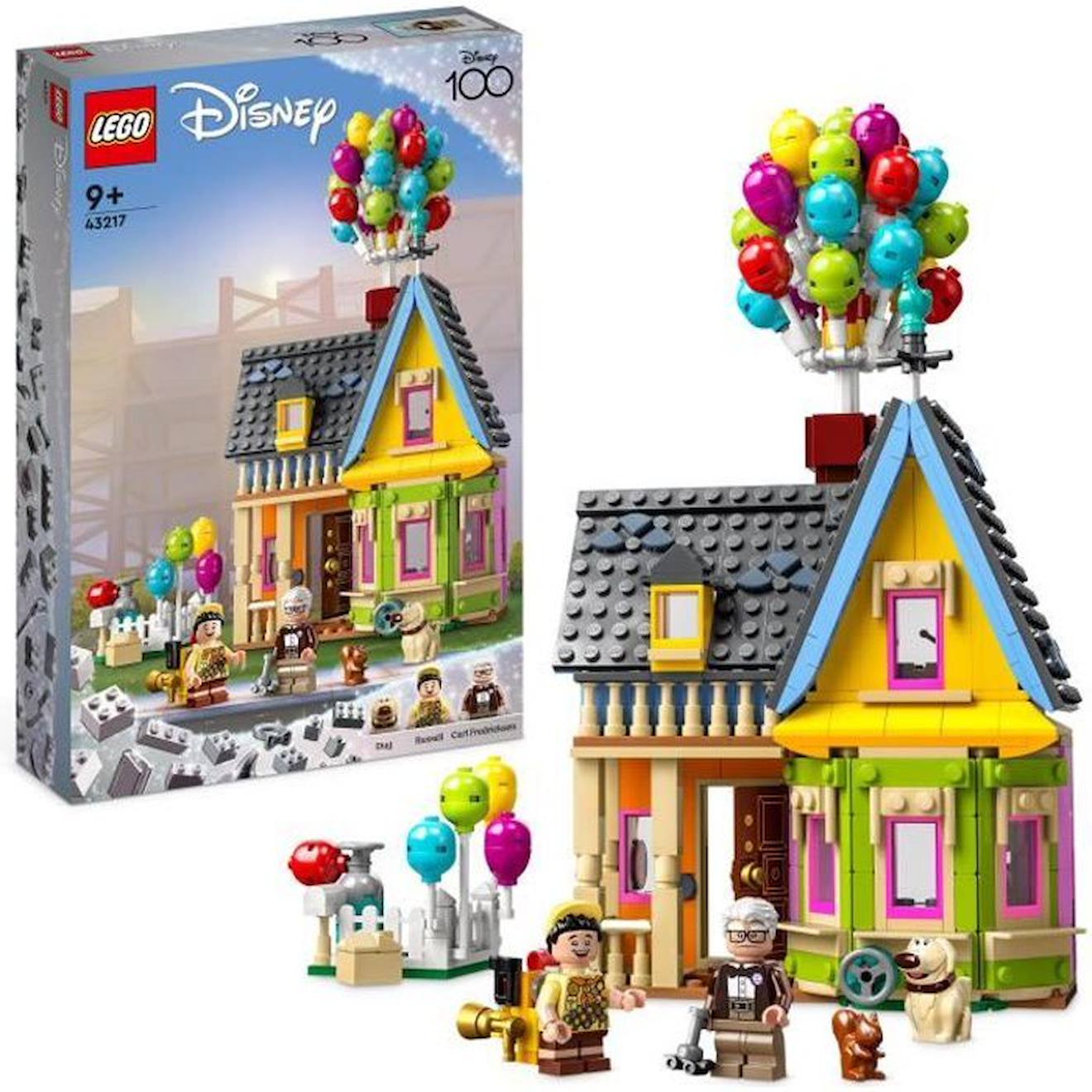 LEGO® DS et Pixar 43217 La Maison de « Là-haut », Jouet 100ème Anniversaire DS blanc
