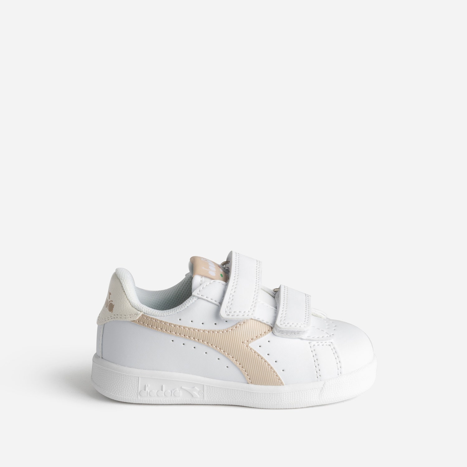 Tennis DIADORA blanche et beige