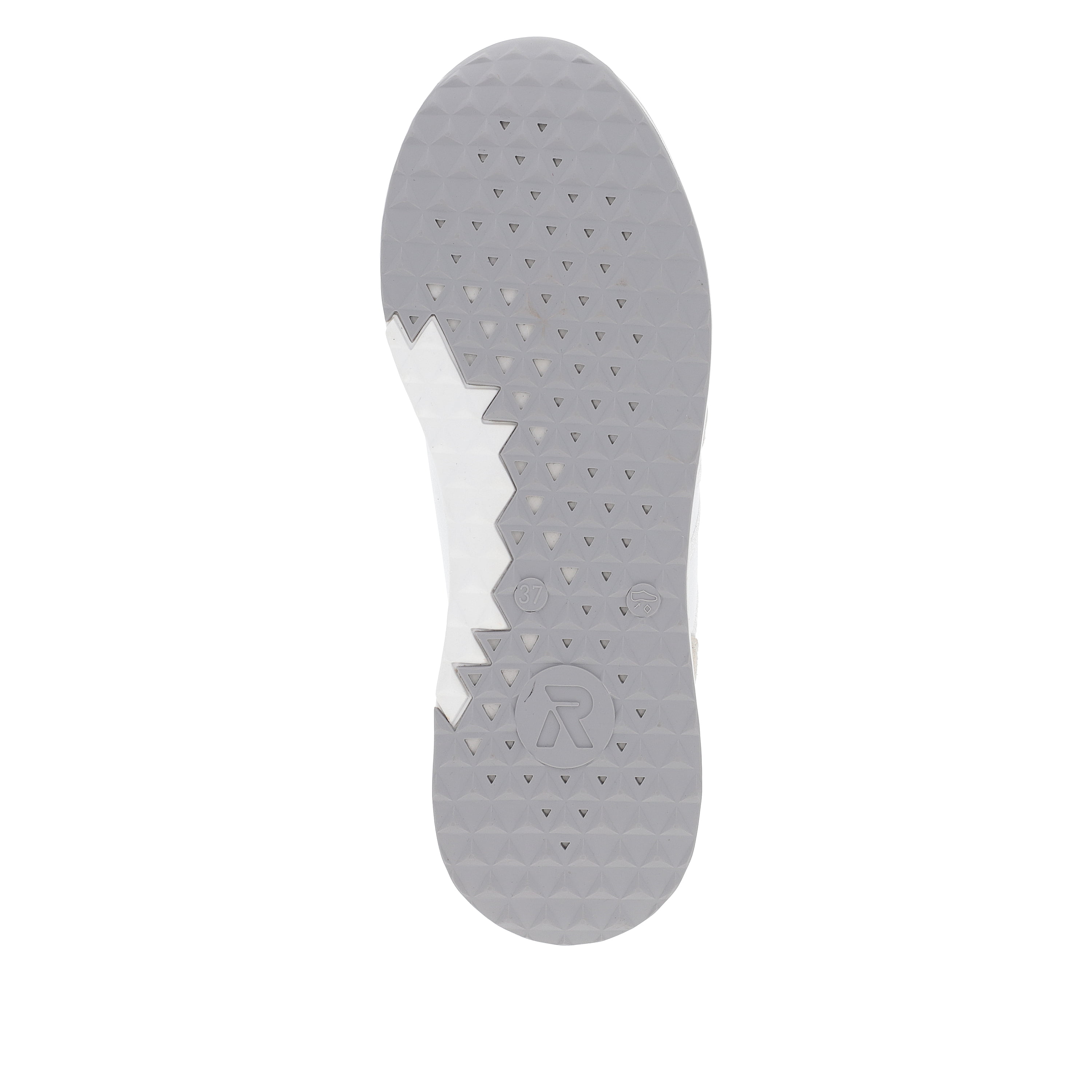 Rieker Damen Sneaker Low pearl-white clay-beige