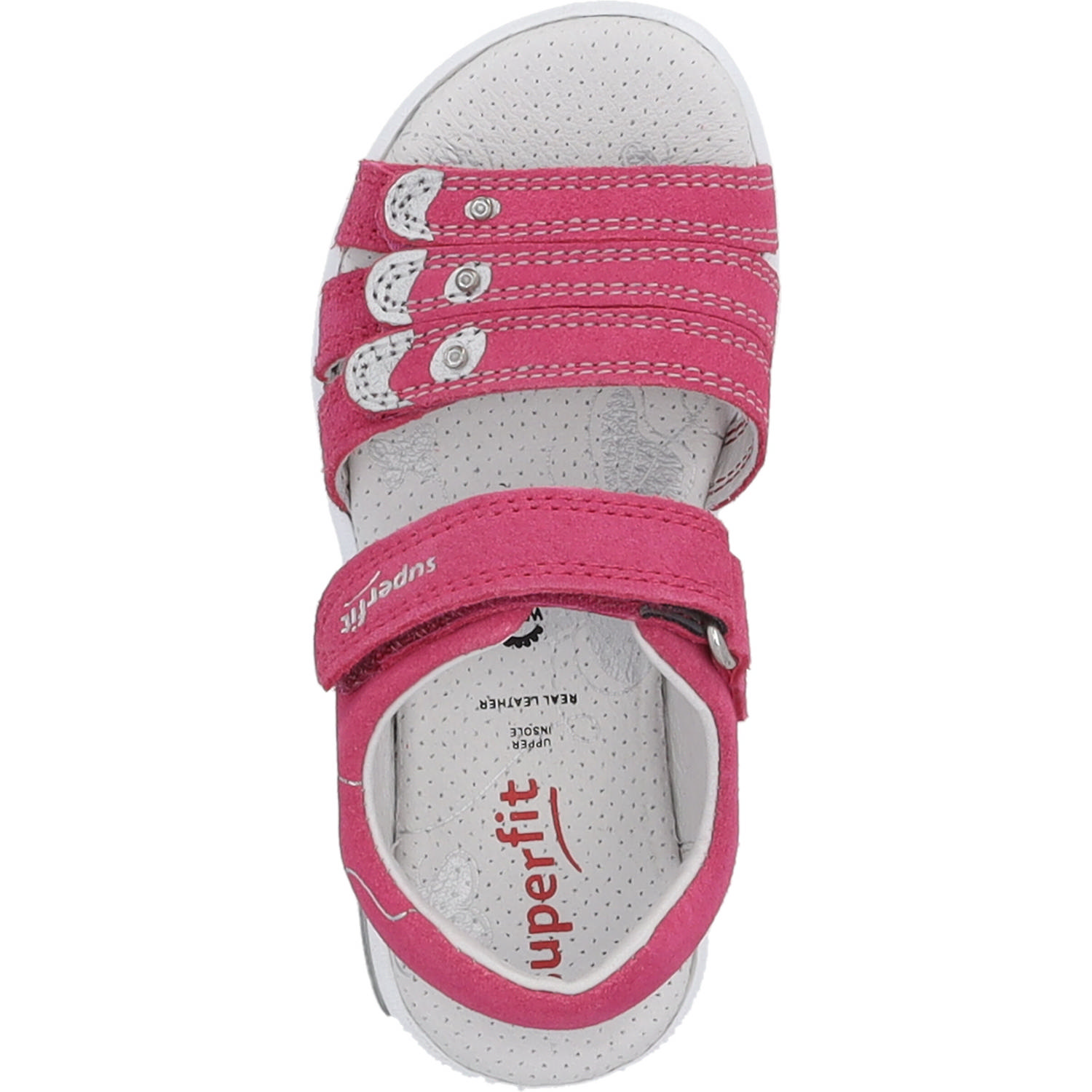 Superfit EMILY 06137, Sandaletten, Kinder, PINK/SILBER