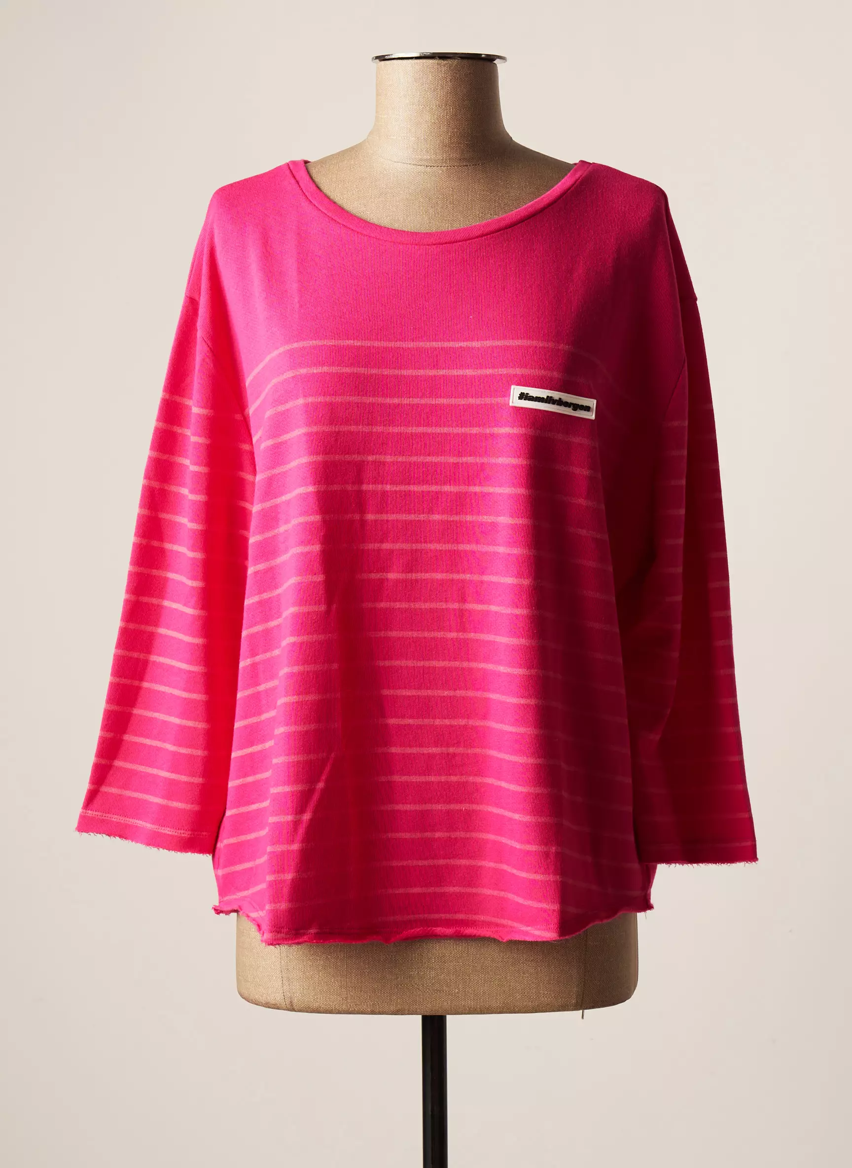 Liv Bergen Tops Femme couleur rose